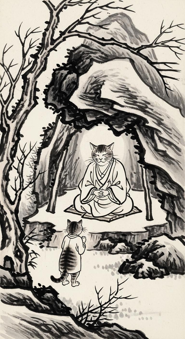 慧可ニャン臂図