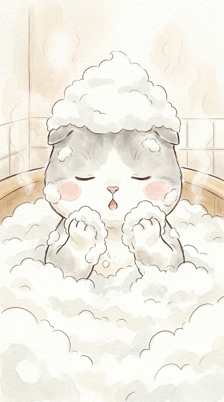 泡の帽子