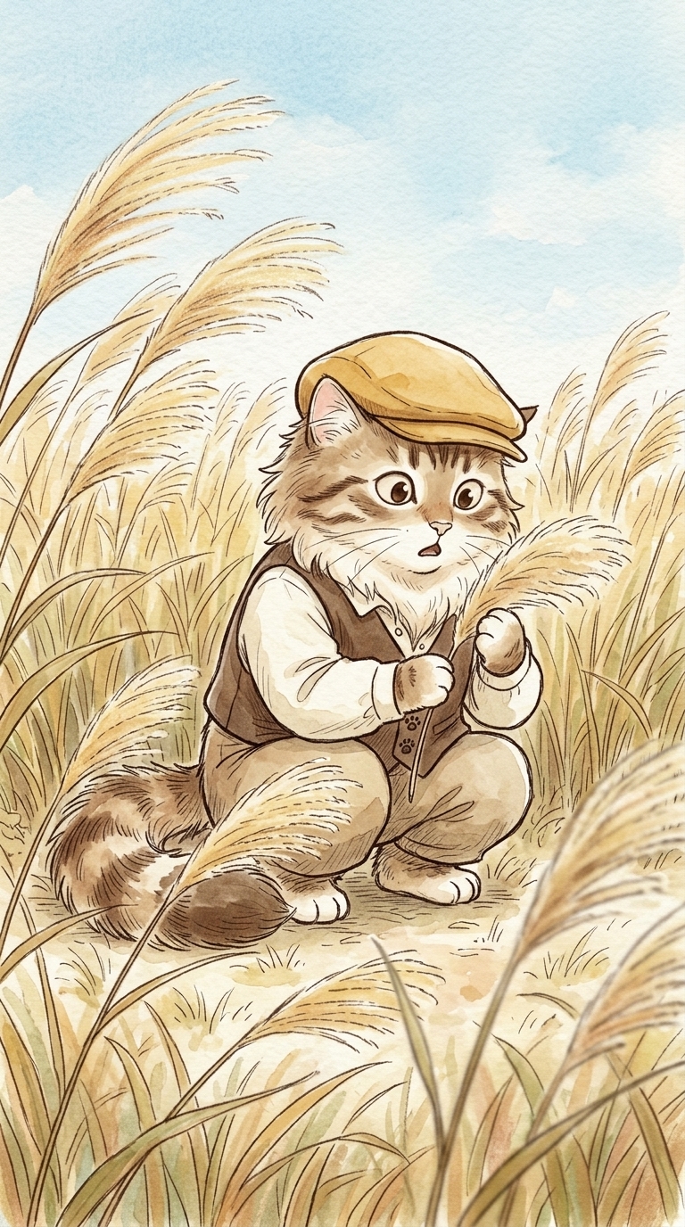 どれがぼくのしっぽ