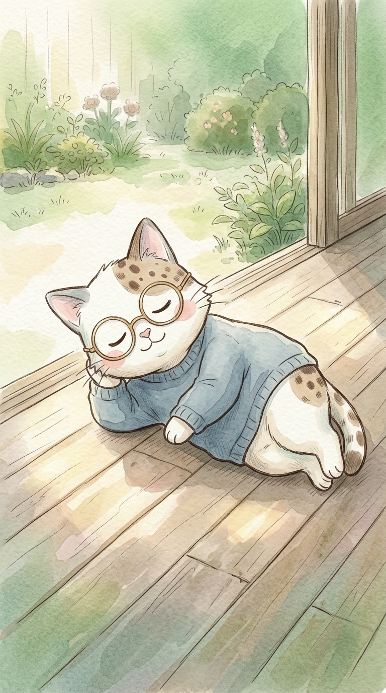 午後の縁側
