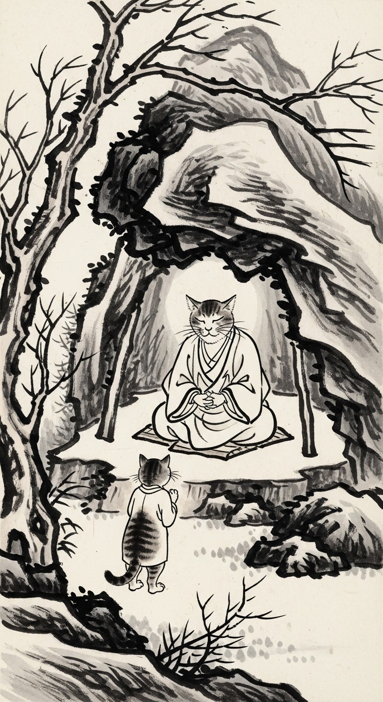 慧可ニャン臂図